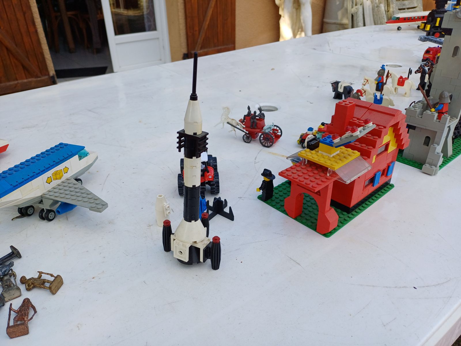 photo vinterior Lot Of Lego Toys, 1960s, Plastic