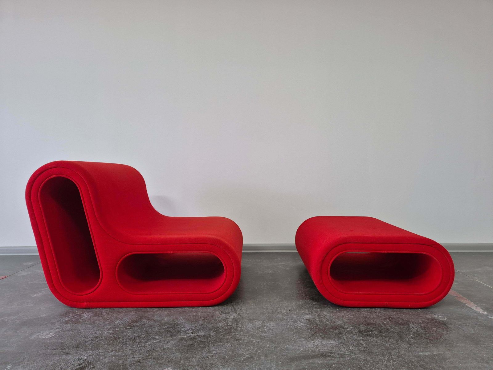 950.0 "Other One Lounge Chair" With Ottoman By Leif Jörgensen For Hay photo