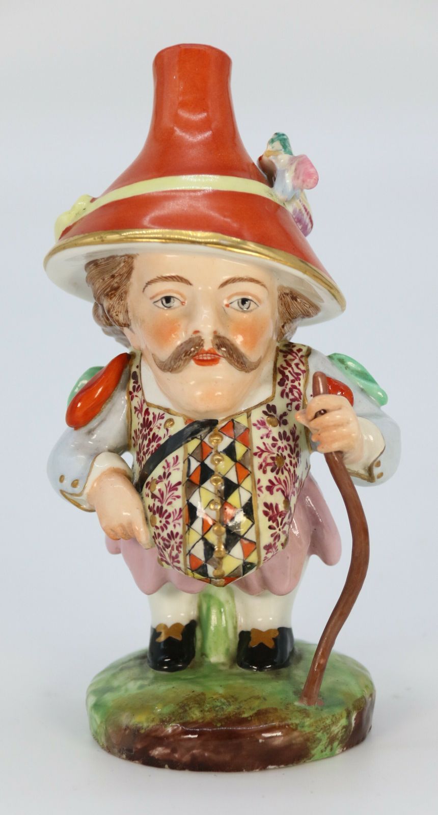 photo buy A Rare Pair Of 19th Century Porcelain Mansion House Dwarfs By Samson Of Paris Circa 1895