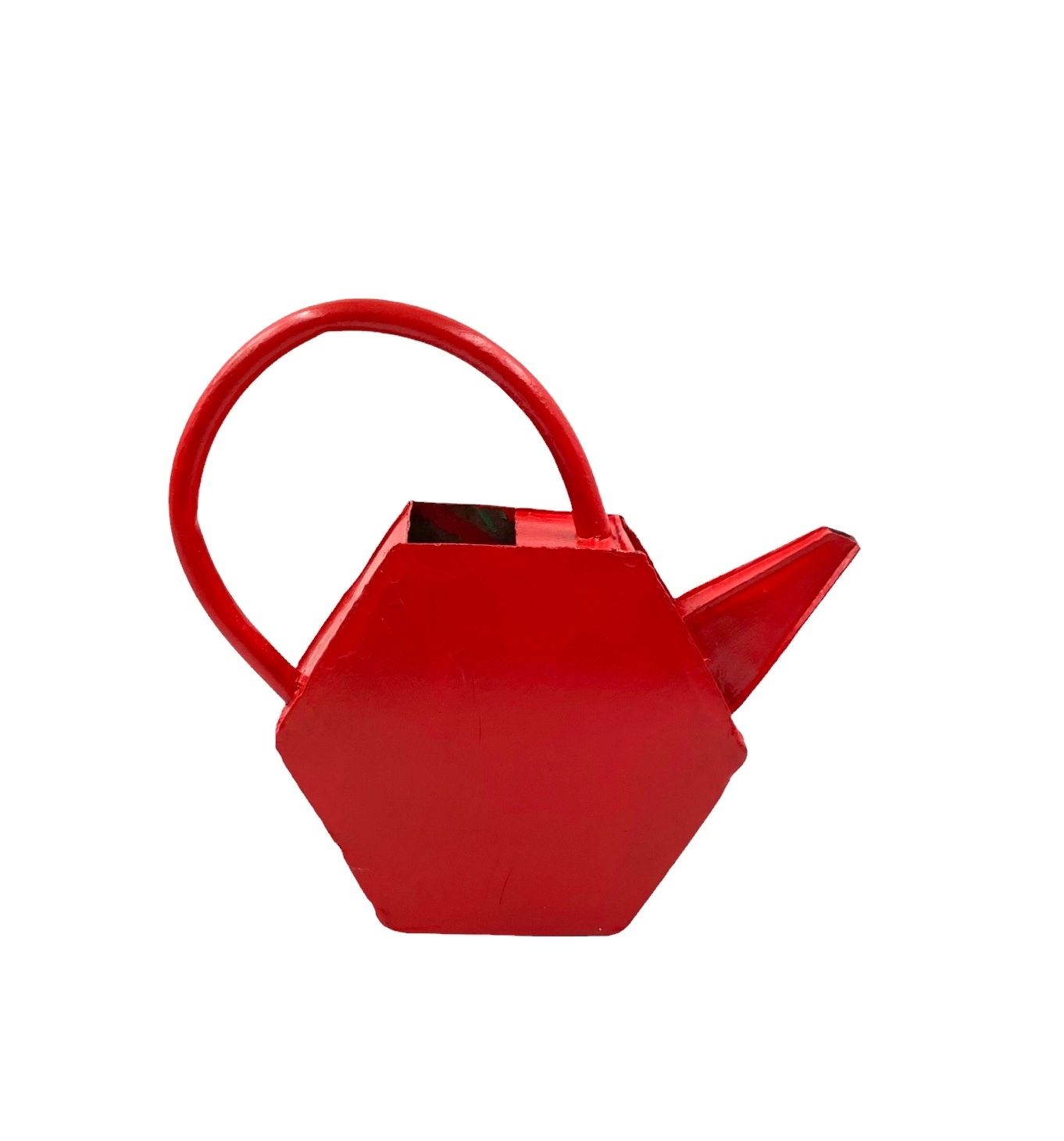 Modernist Red Watering Can, France 1940s photo 230.0