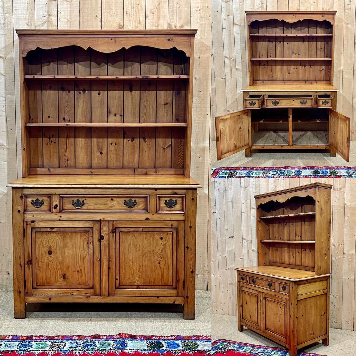 English Fir Dresser From The 1950s