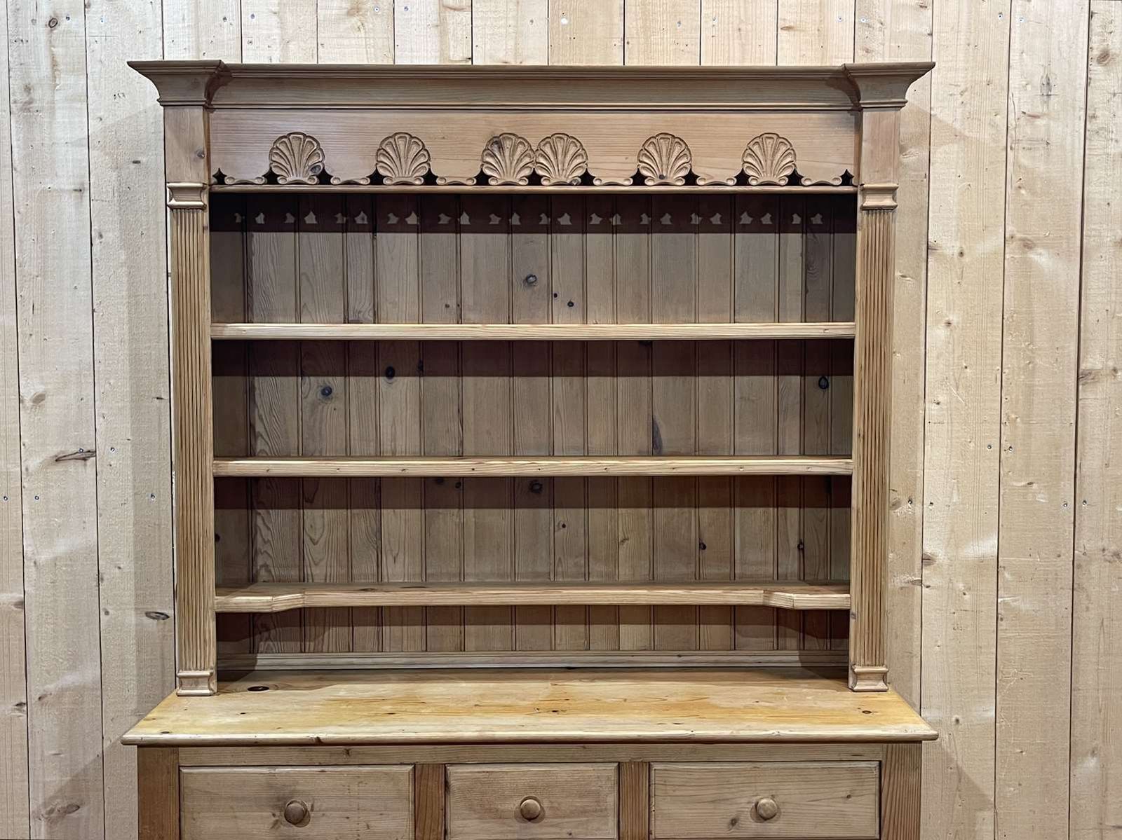 photo furniture English Fir Dresser From The 1950s