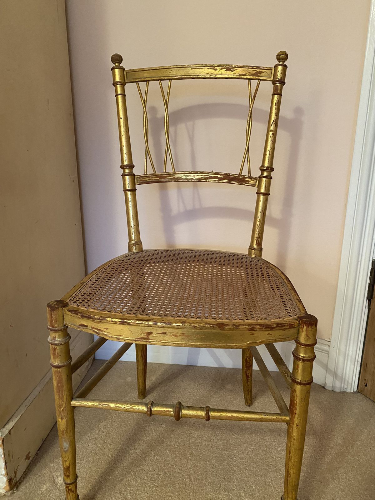 Gold Chair photo Furniture