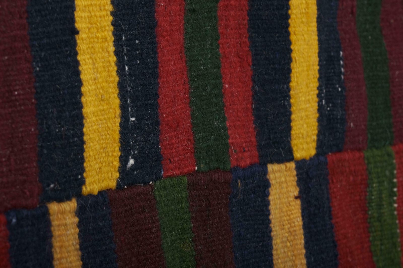 1960s Oversize Bohemian Striped Wool Kilim Rug photo buy