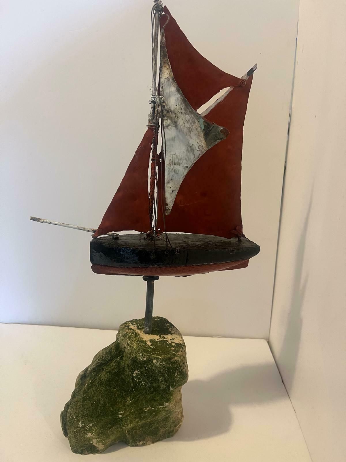 Yacht Weather Vain, 1800s, Antique