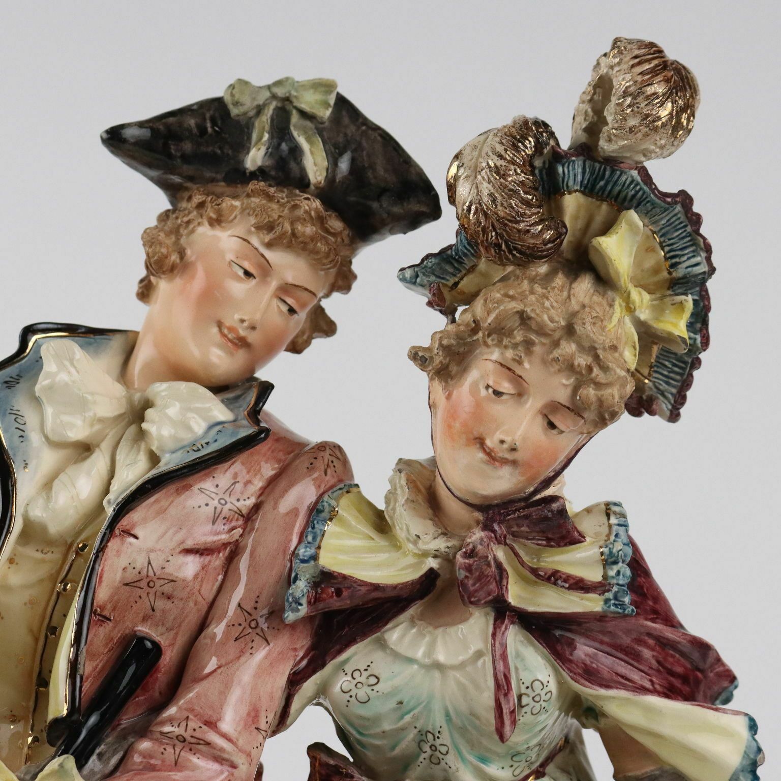 Antique Sculpture Ceramic Austria XIX Century photo for sale