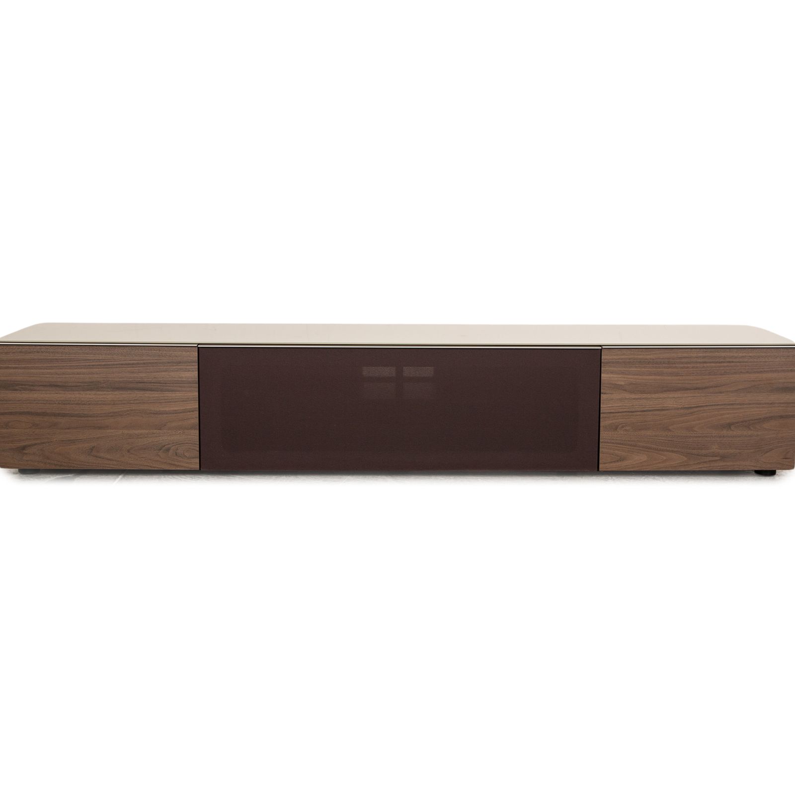 Mobilier Buffet TV Roche Bobois Tempo en bois brun photo