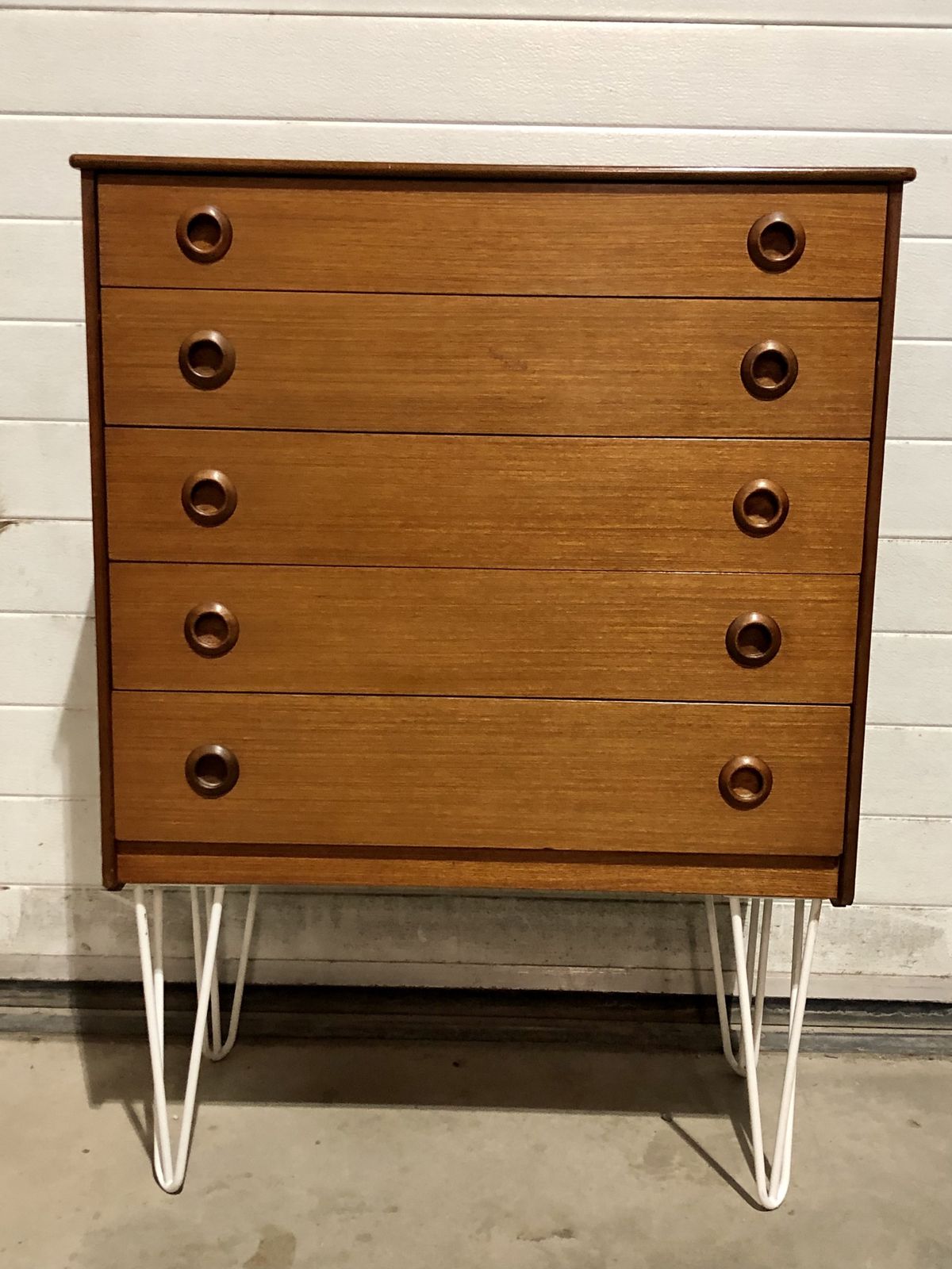 Handsome Retro Teak Chest Of Drawers photo buy