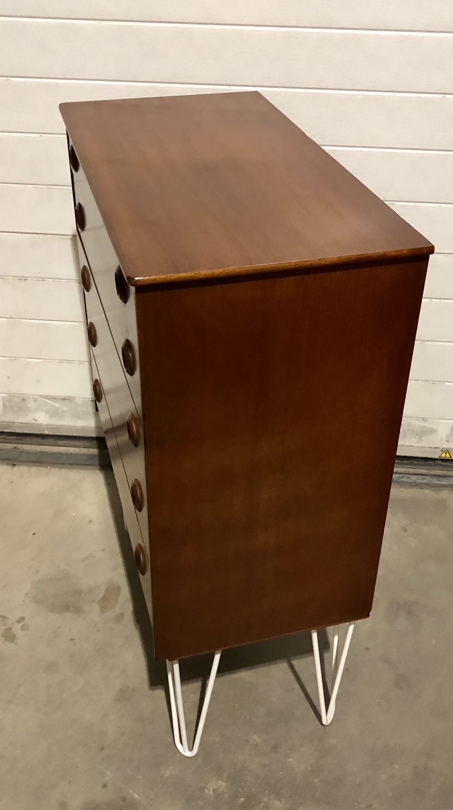 339.0 Handsome Retro Teak Chest Of Drawers photo