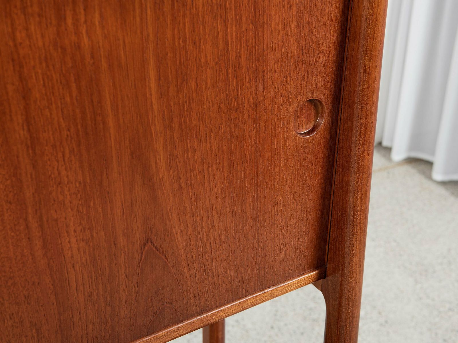 Midcentury Danish Double Sideboard Ry 20 In Teak By Hans Wegner For Ry Møbler photo vintage