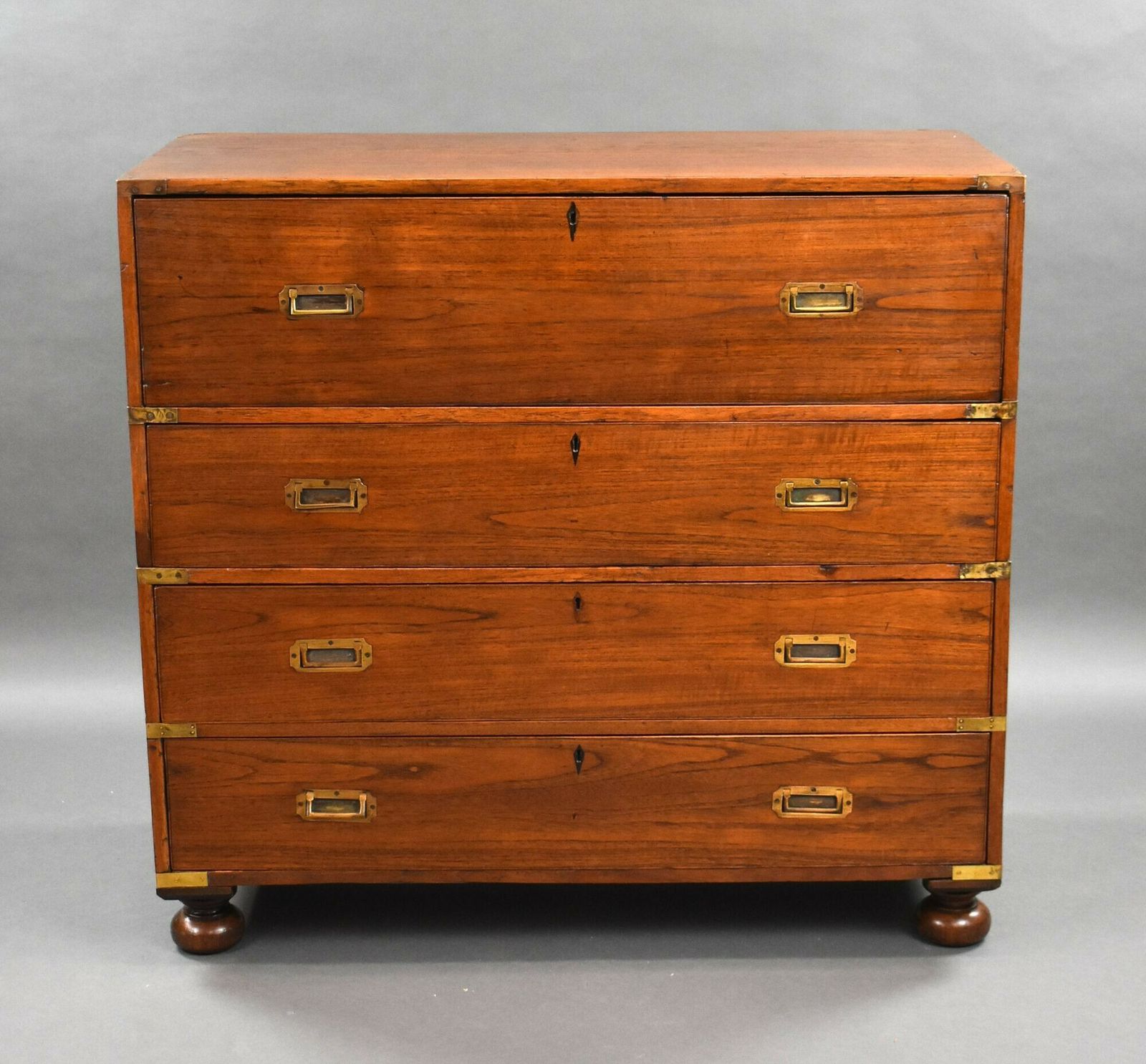 Victorian Teak Secretaire Chest photo furniture