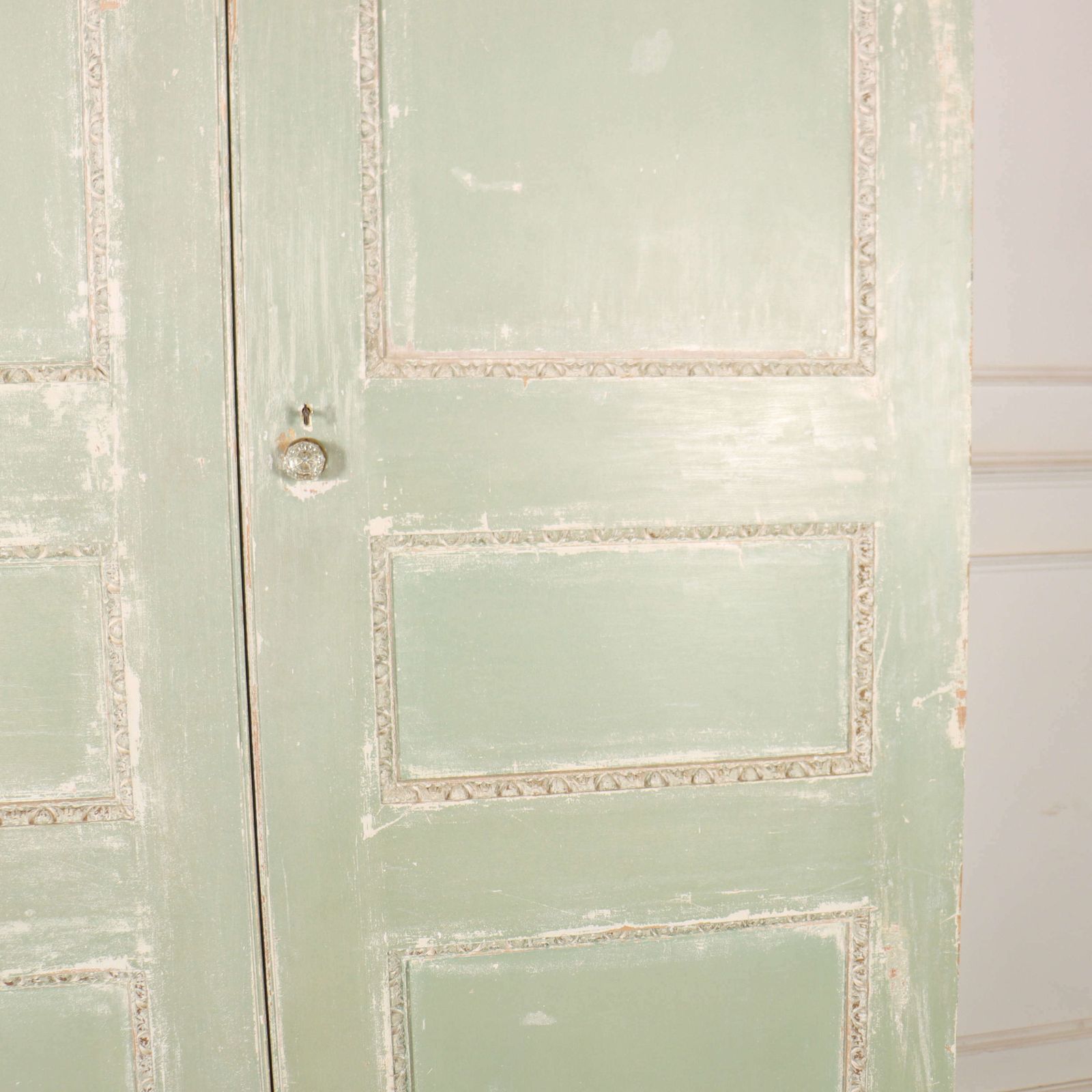19th Century Original Painted Wardrobe photo buy