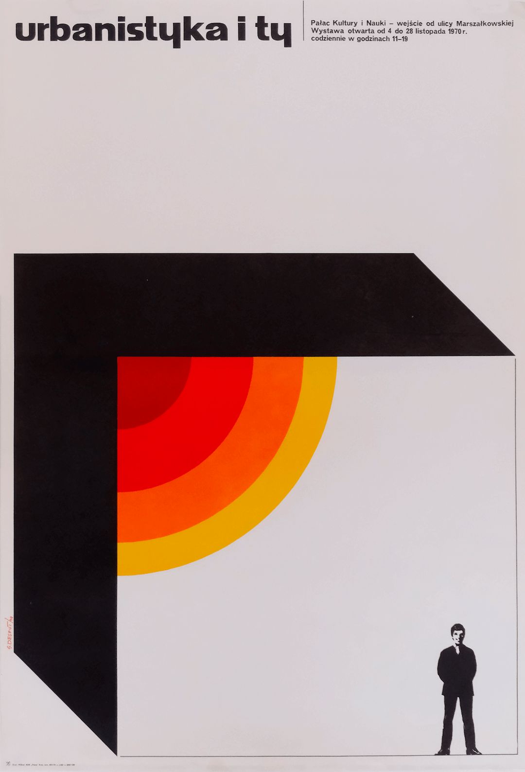 Urban Planning & You   Original Poland Poster | 1970