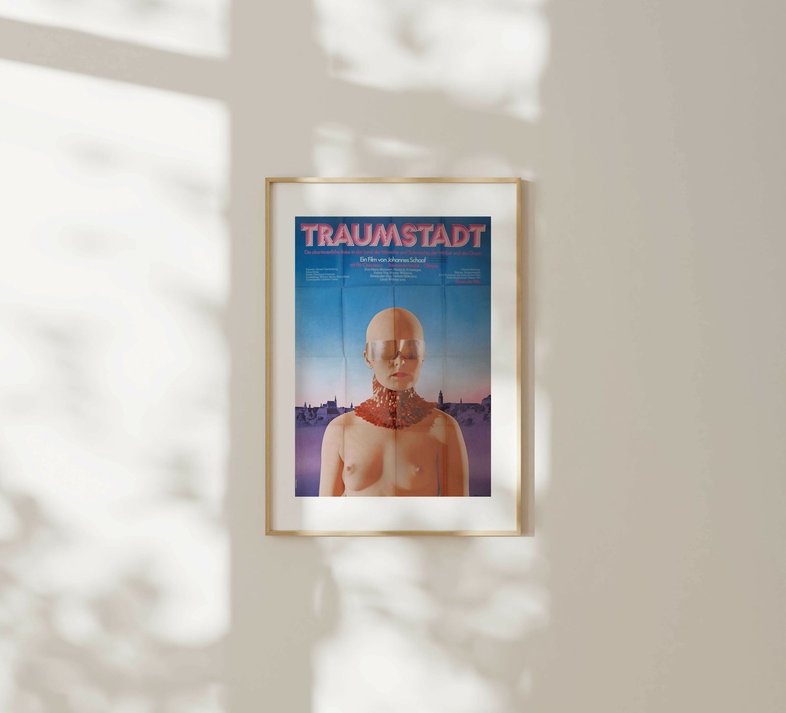 Dream City   Original East Germany Poster | 1973 photo furniture