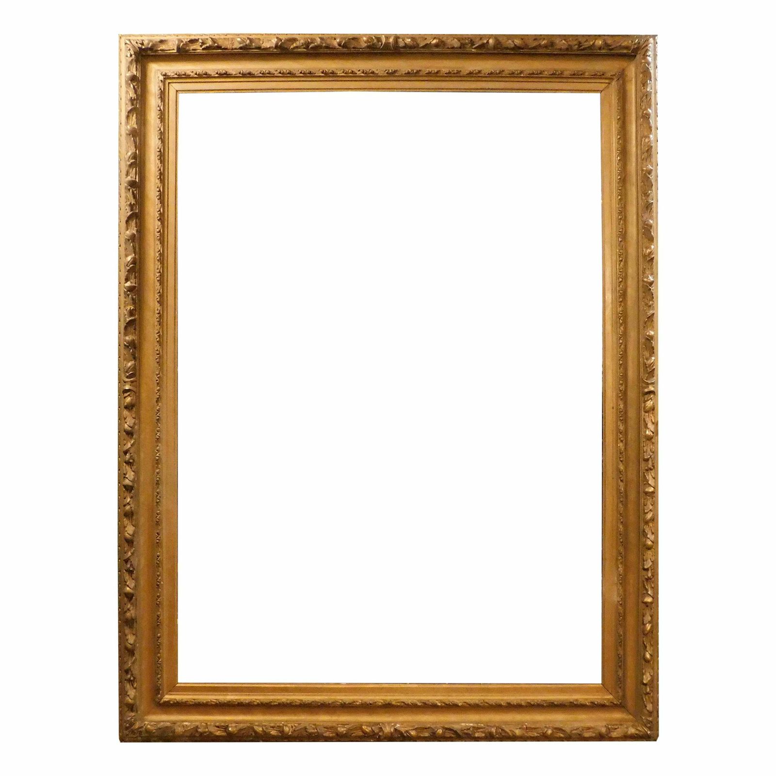 Large Papier Mâché Frame, For A Picture Or Mirror, Very Rich, Italy