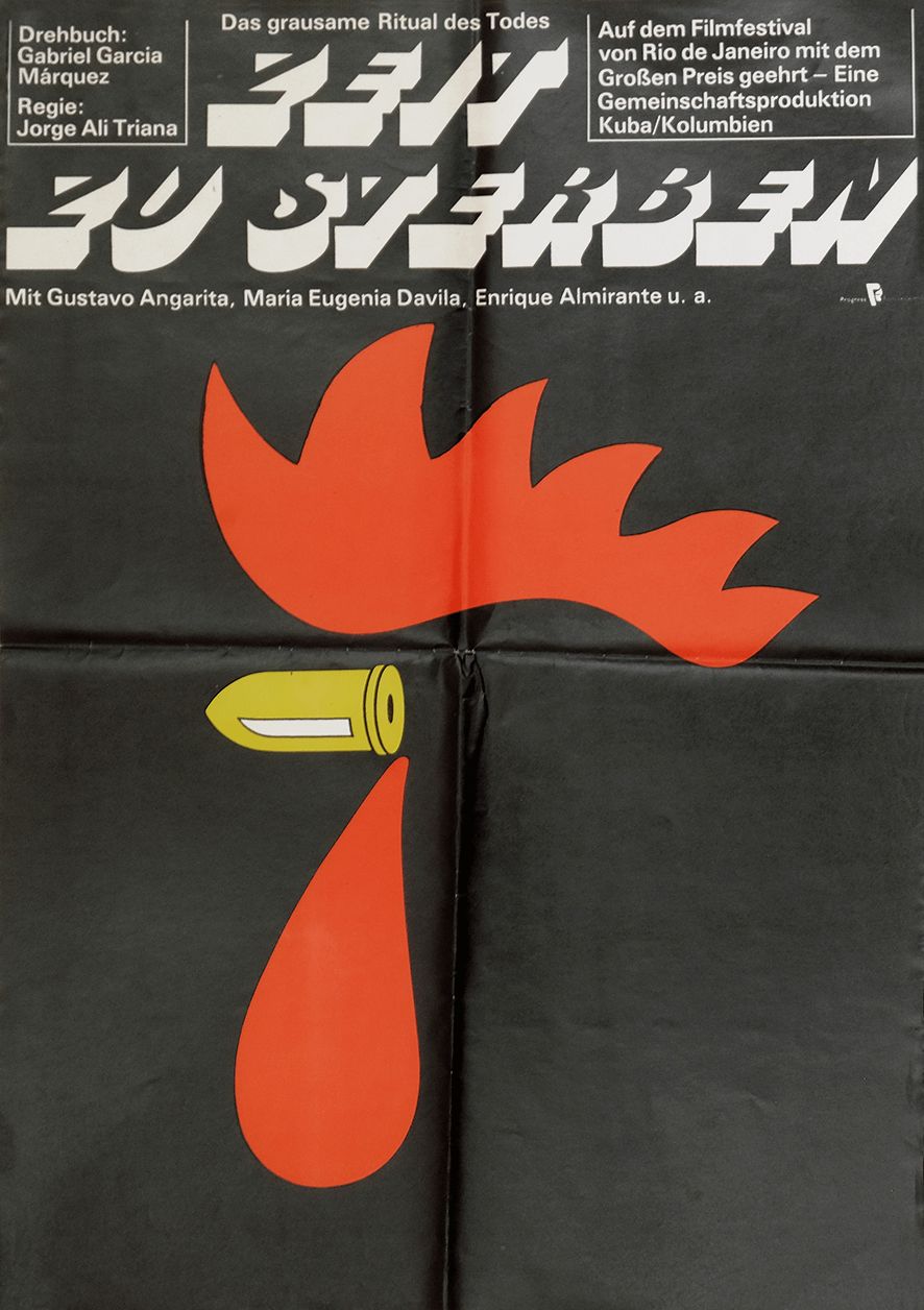 Time To Die   Original East Germany Poster | 1985