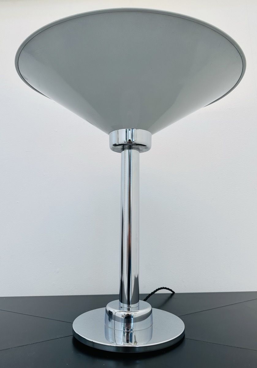 photo for sale 1970s Italian Conical Uplighter Table Lamp