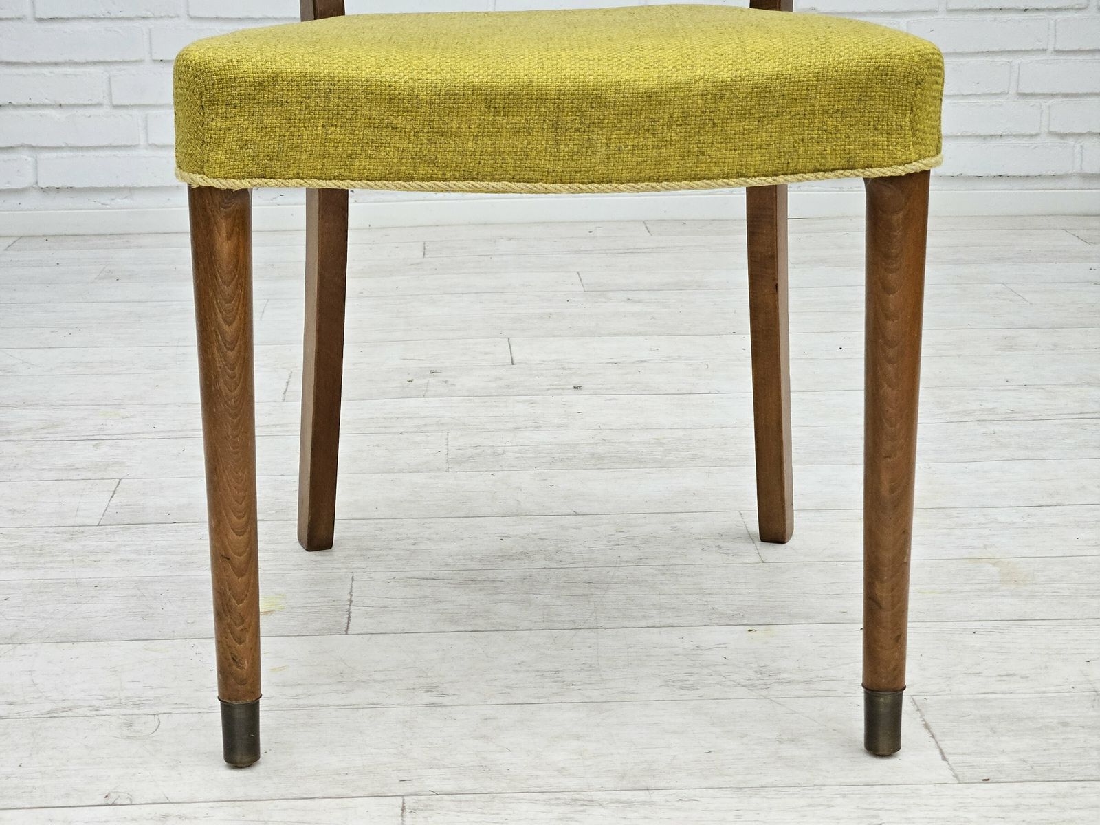 1650.0 1970s, Set Of 6 Danish Dining Chairs By Slagelse Møbelværk, Original Condition. photo