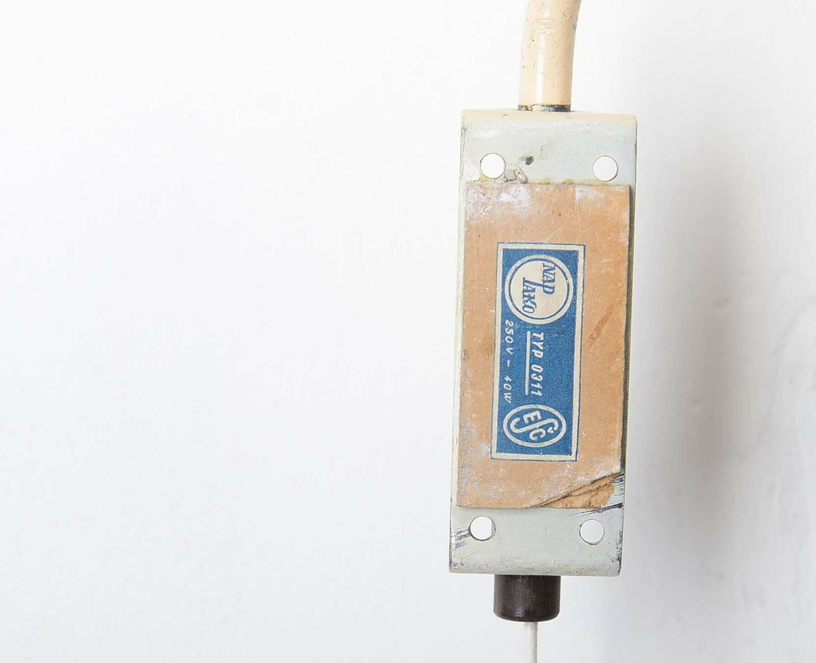 Mid Century Modern Wall Lamp By Napako 1960's – Josef Hurka, Collectible Lamps photo vinterior