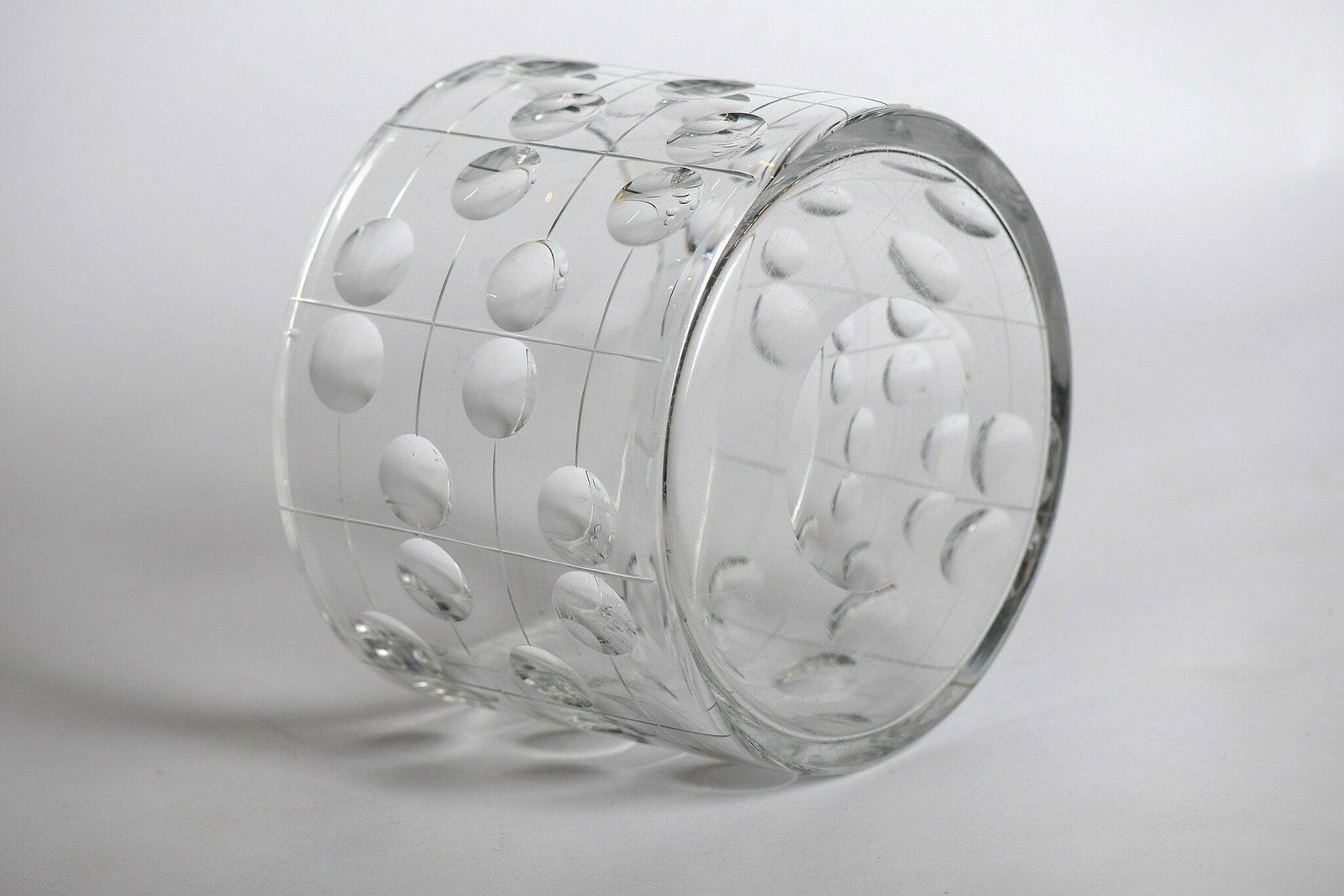 Bohemian Glass Art Vase By Josef Pravec 1970s Made In Czechoslovakia Czech Sklo Modern Art Glass Design, Designer Czech Glass Vase photo 314.0