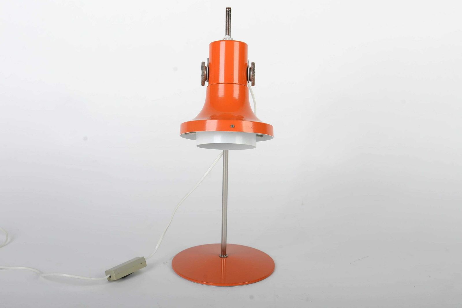 Vintage Modern Lamp By Pavel Grus For Kamenický šenov, 1970s, Mid Century Modern Vintage Atomic Lighting, Mid Century Desk Lamp photo for sale
