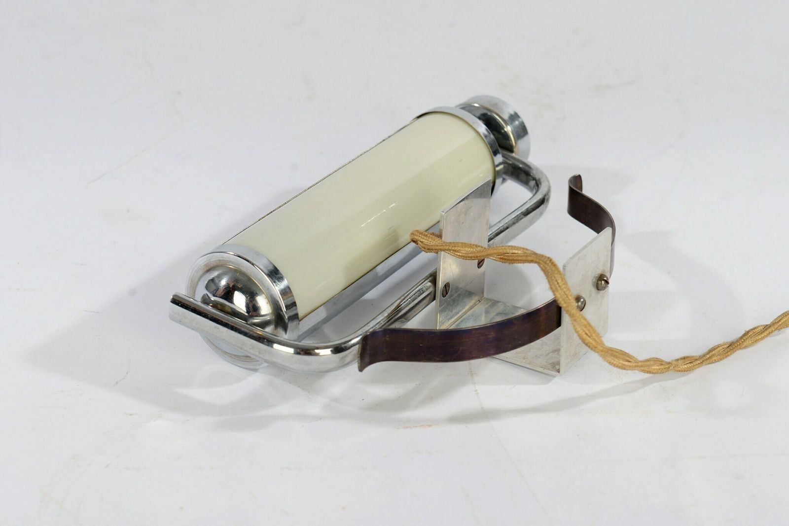 Art Deco Clamp Desk Lamp In Bauhaus Style, Bauhaus Lamp photo for sale
