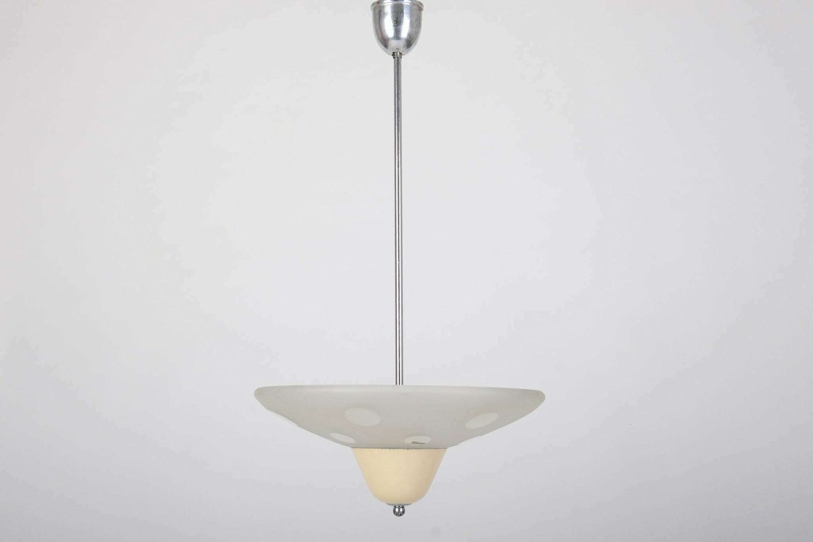 Mid Century Modern Chandelier By Napako, Mid Century Chandelier Glass. Ceiling Light, Retro Lighting. photo furniture