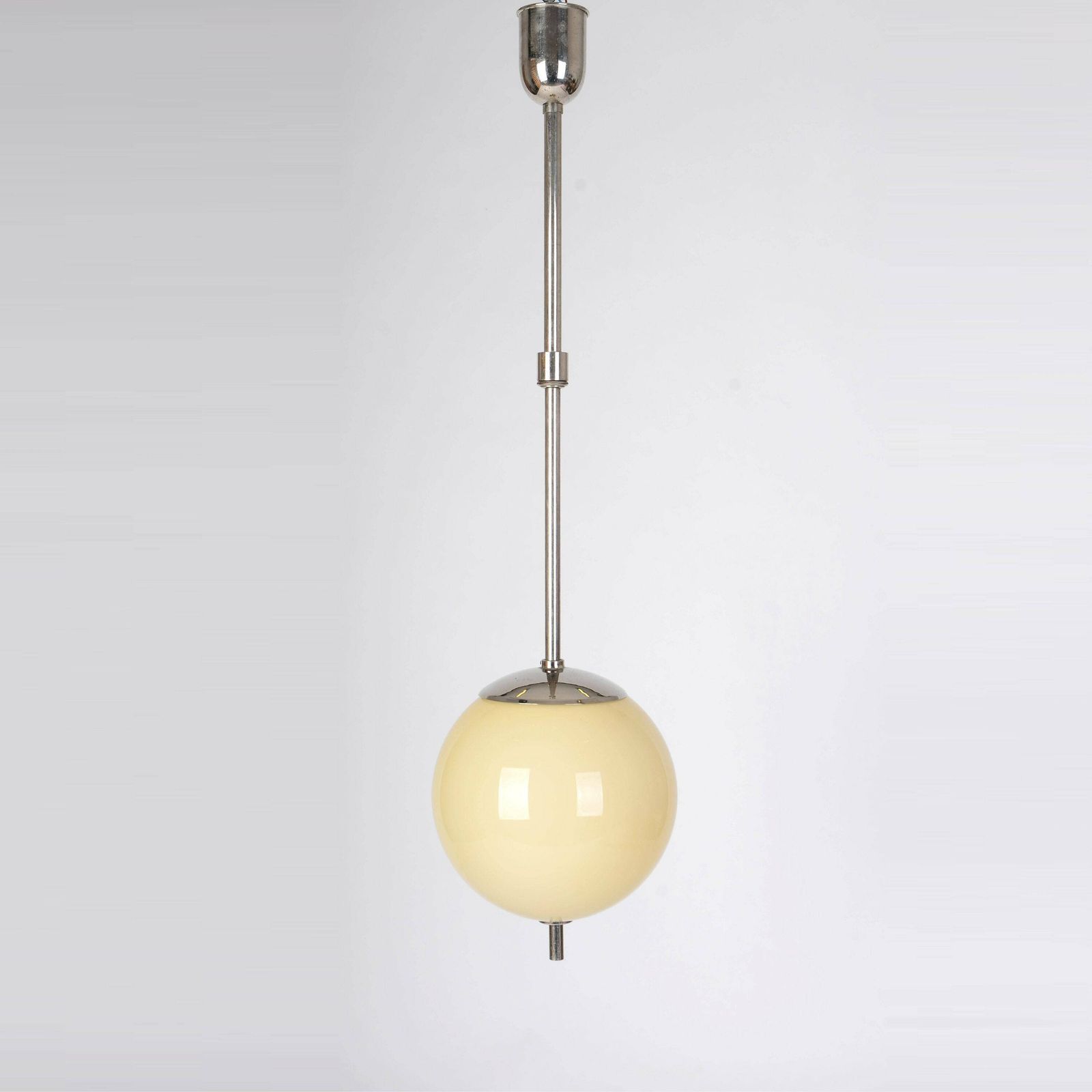 Bauhaus Functionalist Adjustable Pendant Light By Franta Anyz , Mid Century Chandelier Glass Ceiling Light, Retro Lighting photo furniture