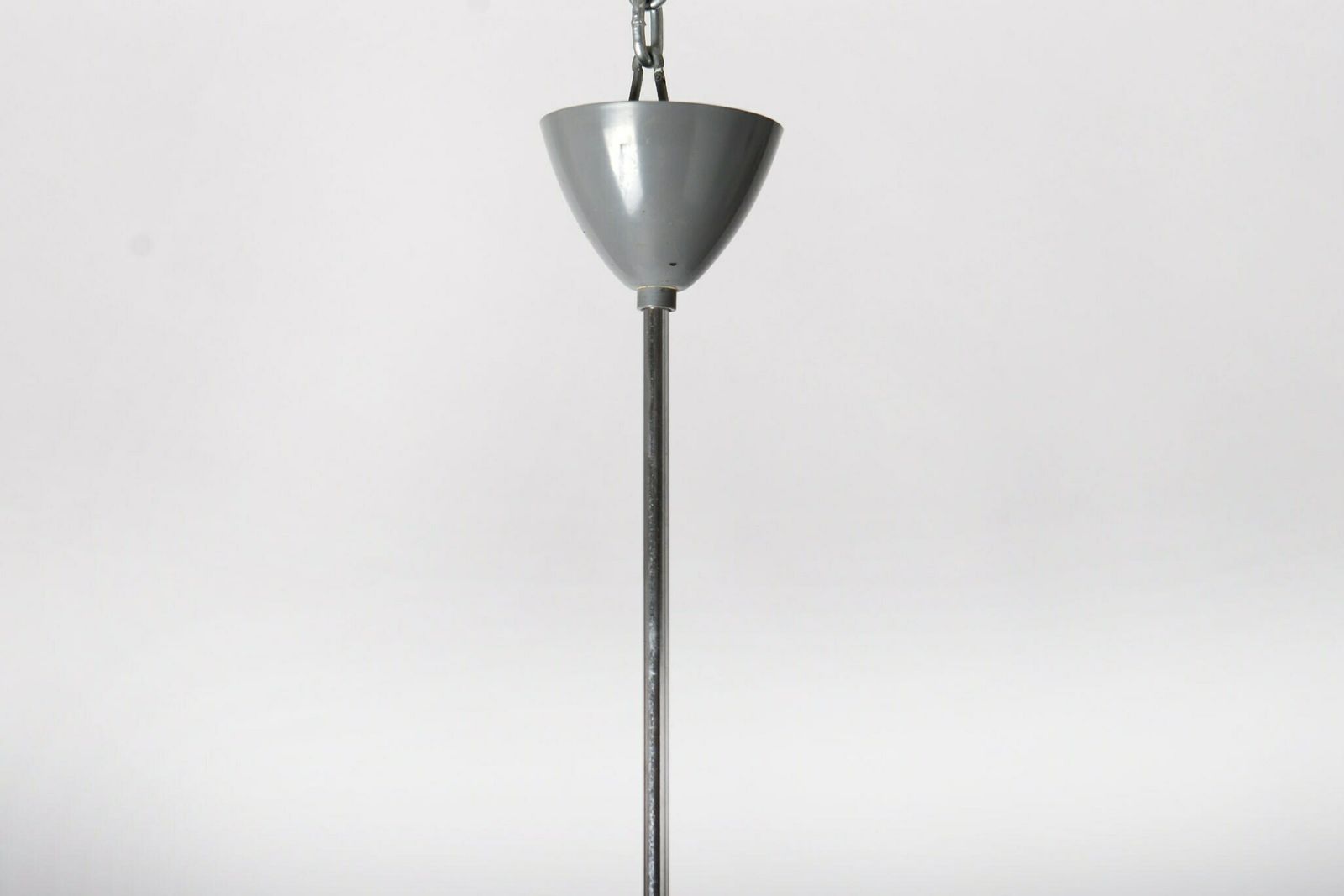 Mid Century Modernist Chandelier Napako, Mid Century Chandelier Glass. Ceiling Light, Retro Lighting photo vinterior