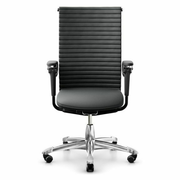 Black Leather Hag 9321 Excellence Office Chair