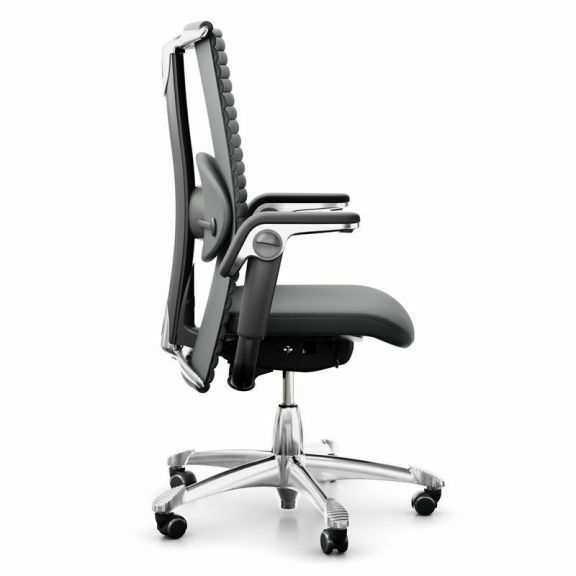 Black Leather Hag 9321 Excellence Office Chair photo furniture