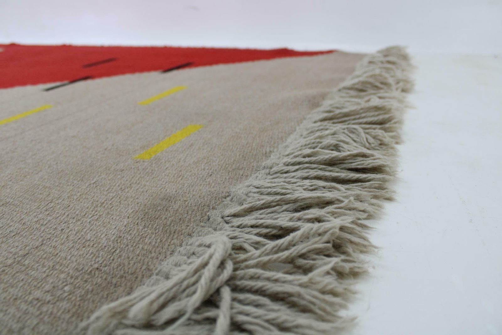 1960s Wool Abstract Rug, Czechoslovakia photo vinterior
