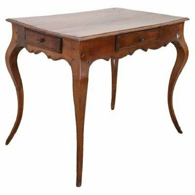 Antique Coffee Table In Cherry Wood, 18th Century