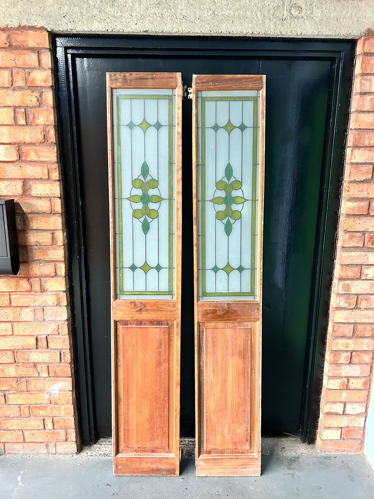 6 Mid Century Reclaimed French Doors   Wood And Glass Inserts (3 Pairs   Can Be Sold Separately) photo for sale
