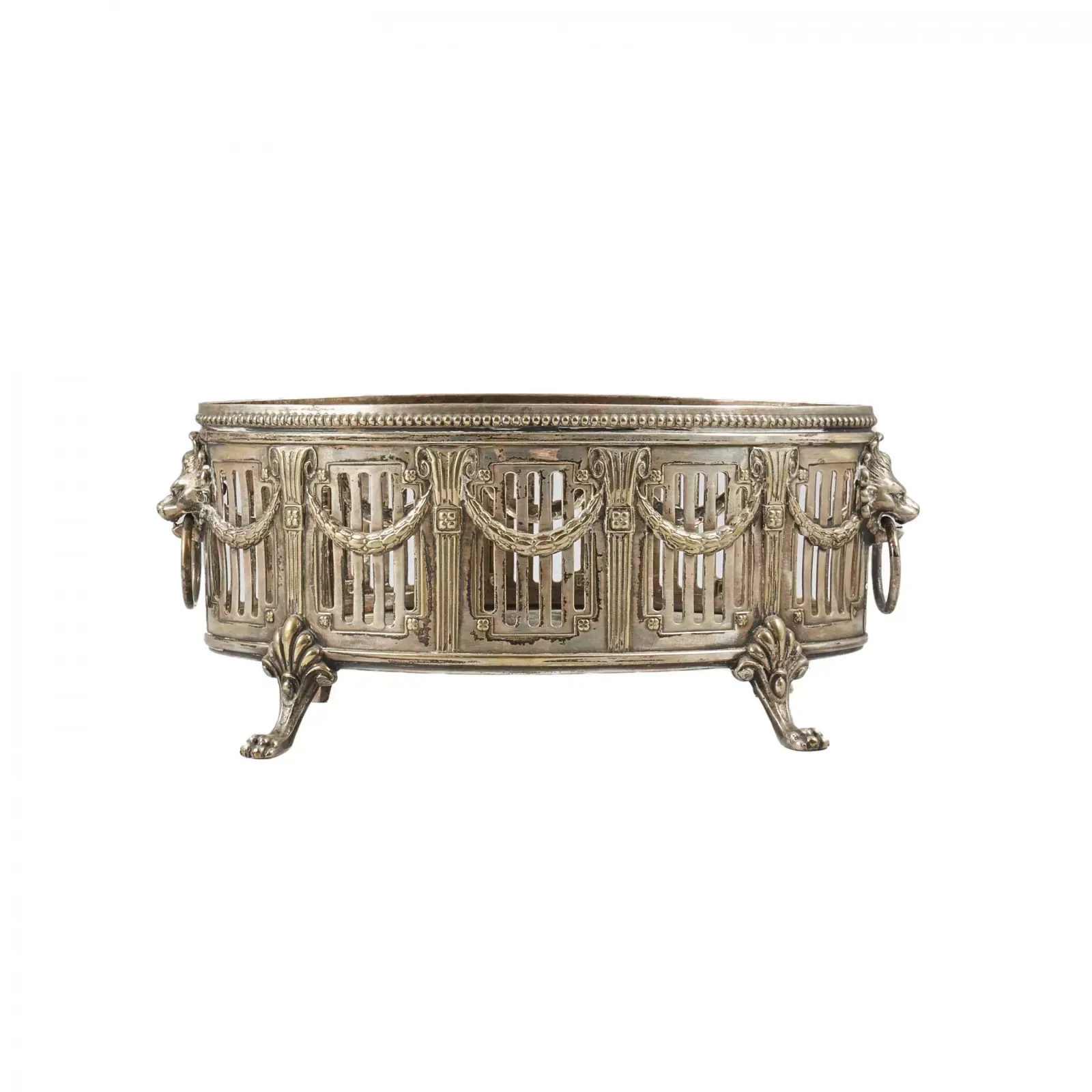 Oval Jardiniere Flower Pot, Early 20th Century