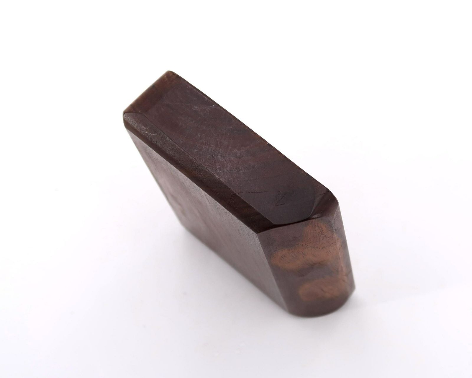 Modern Wooden Ring Dish, Gouge Cut, 1970s / Tray, Wood, Bowl, Minimalist, Brutalist photo buy