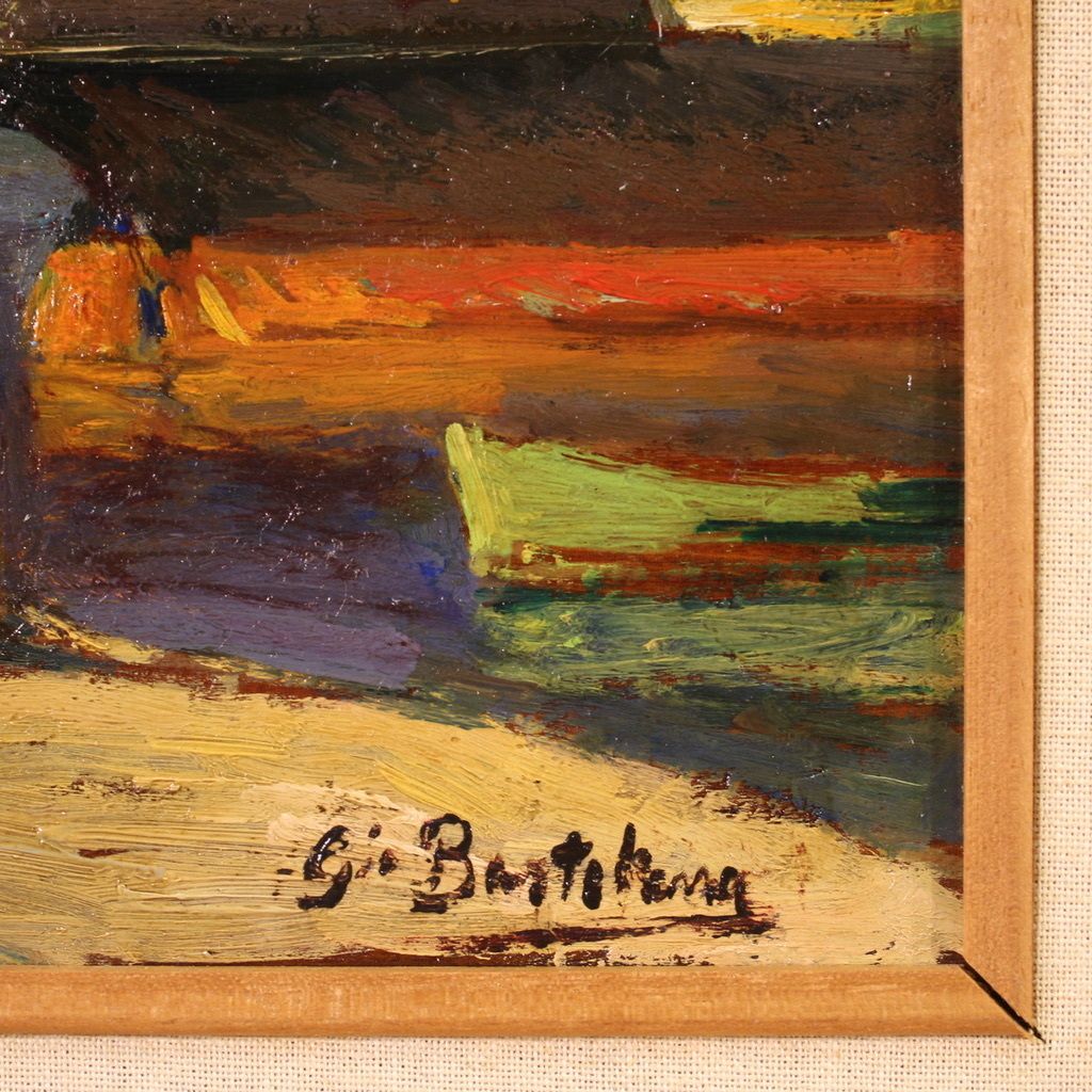 1500.0 Painting Signed Giovanni Bartolena From The 20th Century photo