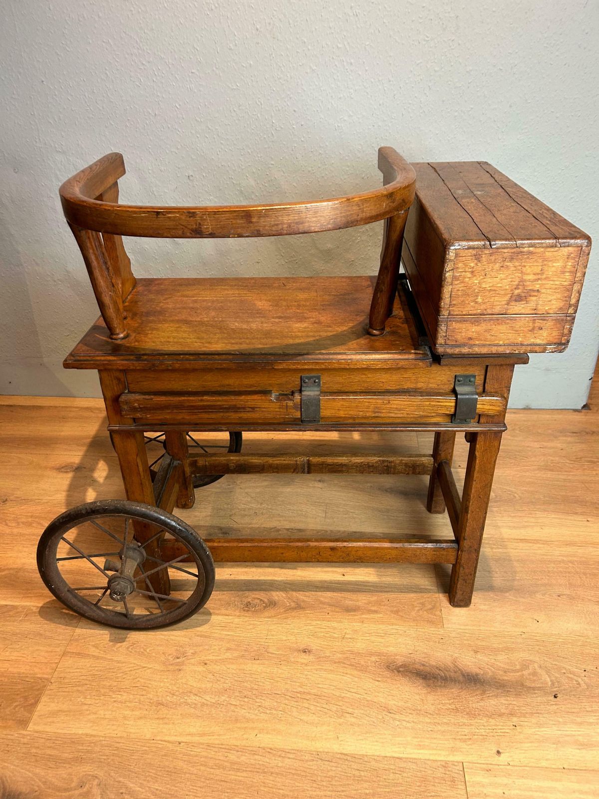 Antique Jockey Scales photo for sale