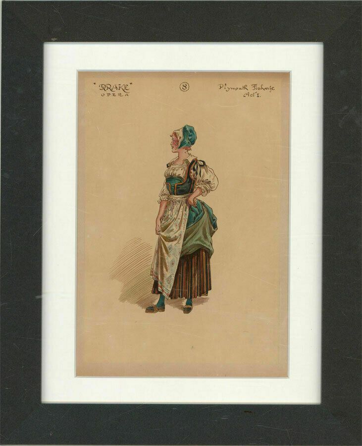 After William Charles Pitcher Ri (1858 1925)   C.1917 Watercolour, Fishwife II