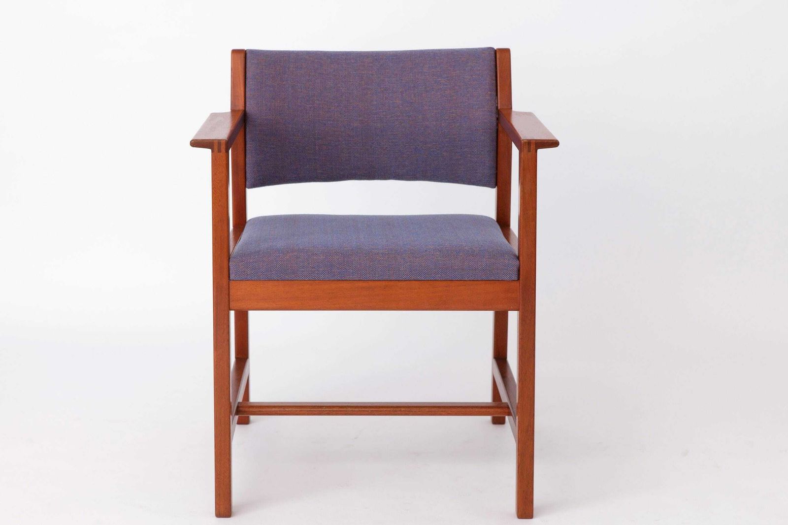 1 Van 2 Børge Mogensen Vintage Fauteuil Jaren 1960 Voor Fredericia Stolefabrik