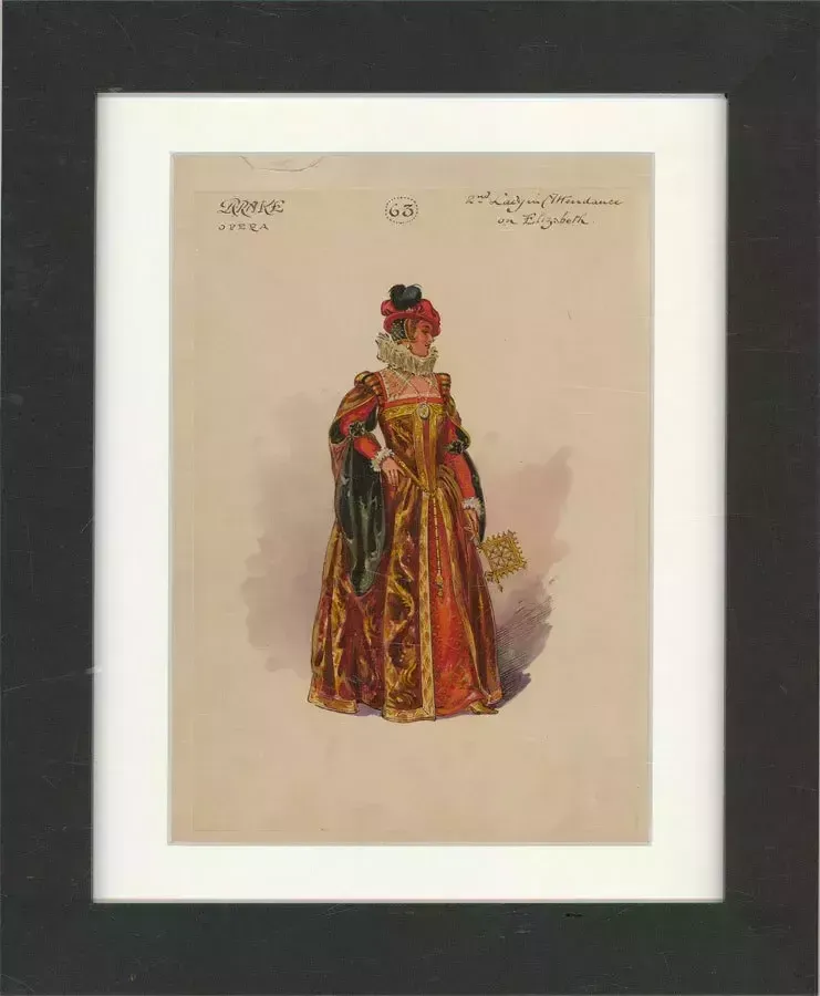 After William Charles Pitcher Ri (1858 1925)   C.1917 Watercolour, Queen's Maid