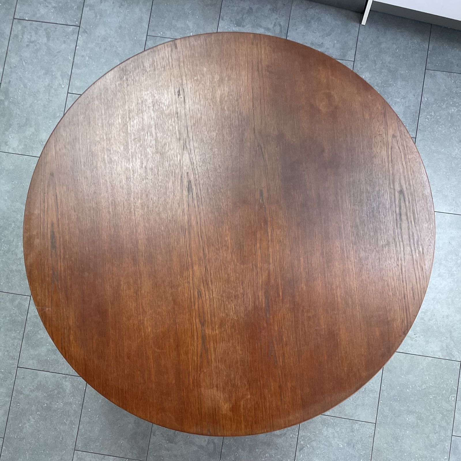 Teak Model 3600 Dining Table By Arne Jacobsen For Fritz Hansen, 1950s photo furniture