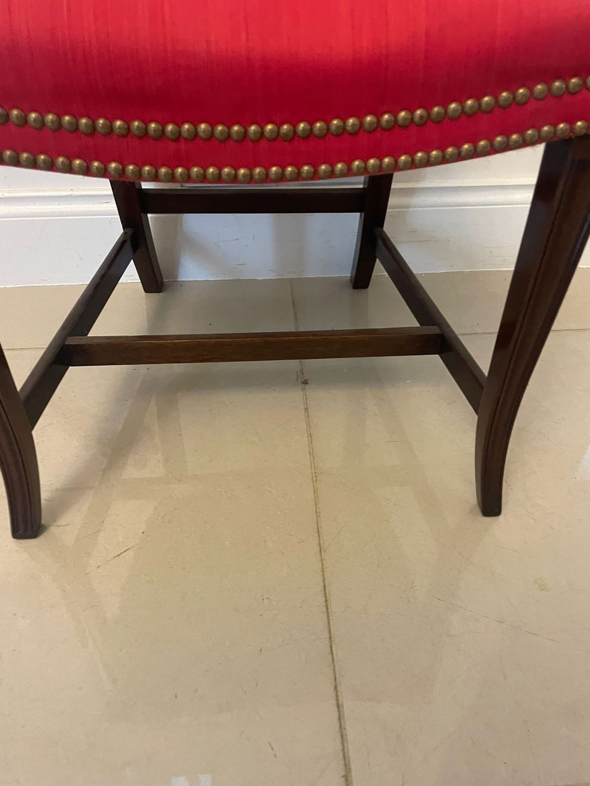 Outstanding Quality Set Of 4 Antique 19th Century Carved Mahogany Dining Chairs photo furniture