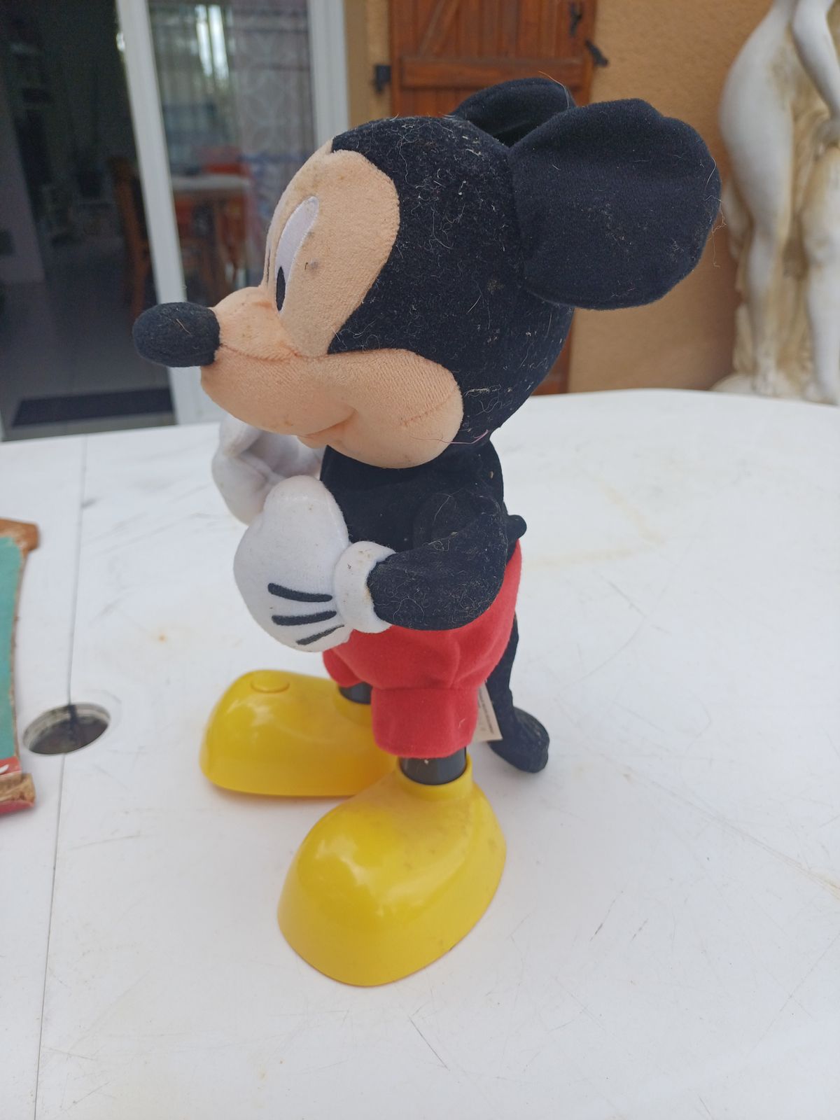 3 Mickey Toys, 1970s, Plastic, Vintage photo vintage