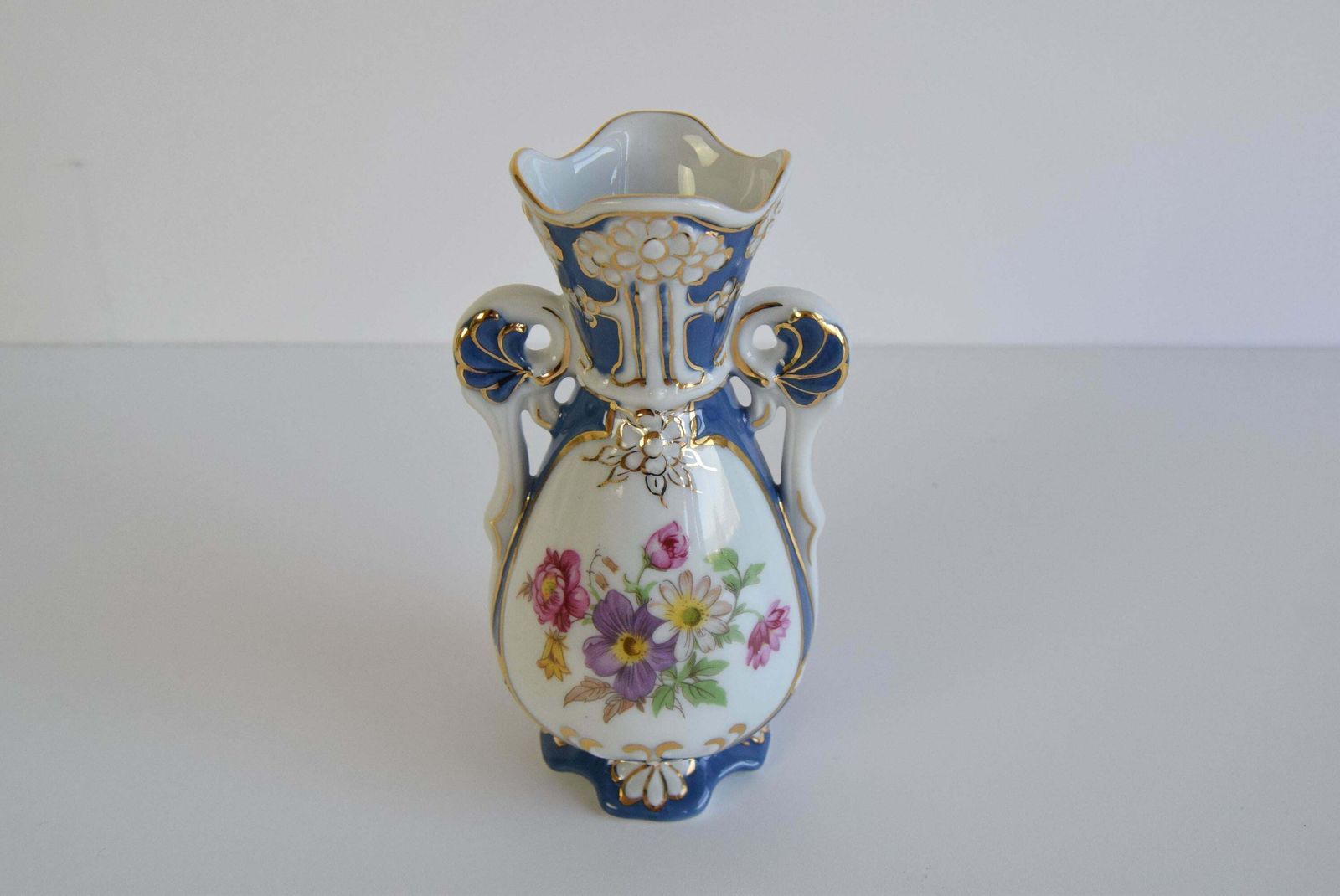 Porcelain Vase By Royal Dux, 1960's. photo for sale
