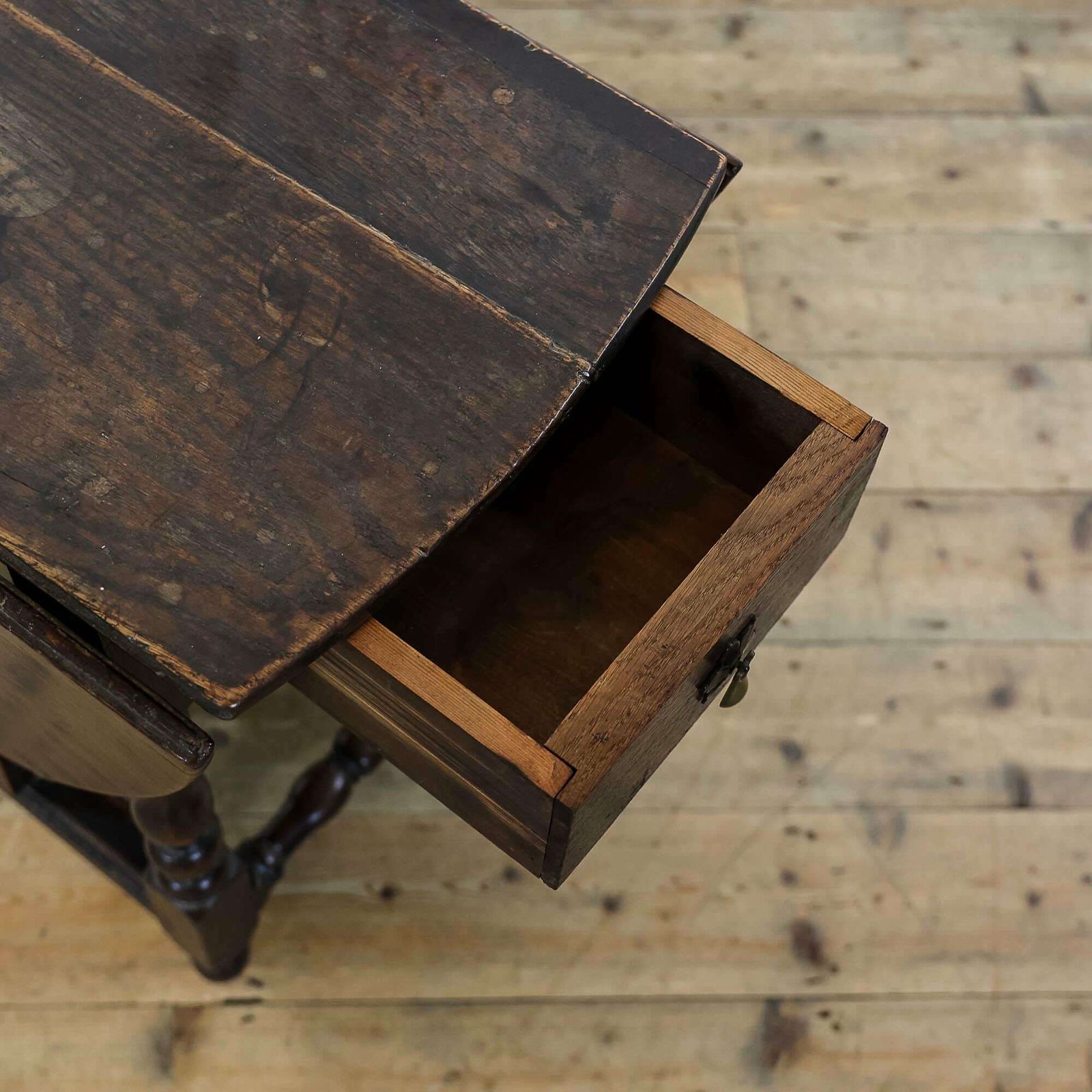 18th Century Antique Oak Gate Leg Table | Drop Leaf Table | Antique Oak Extending Table | Console Table photo buy