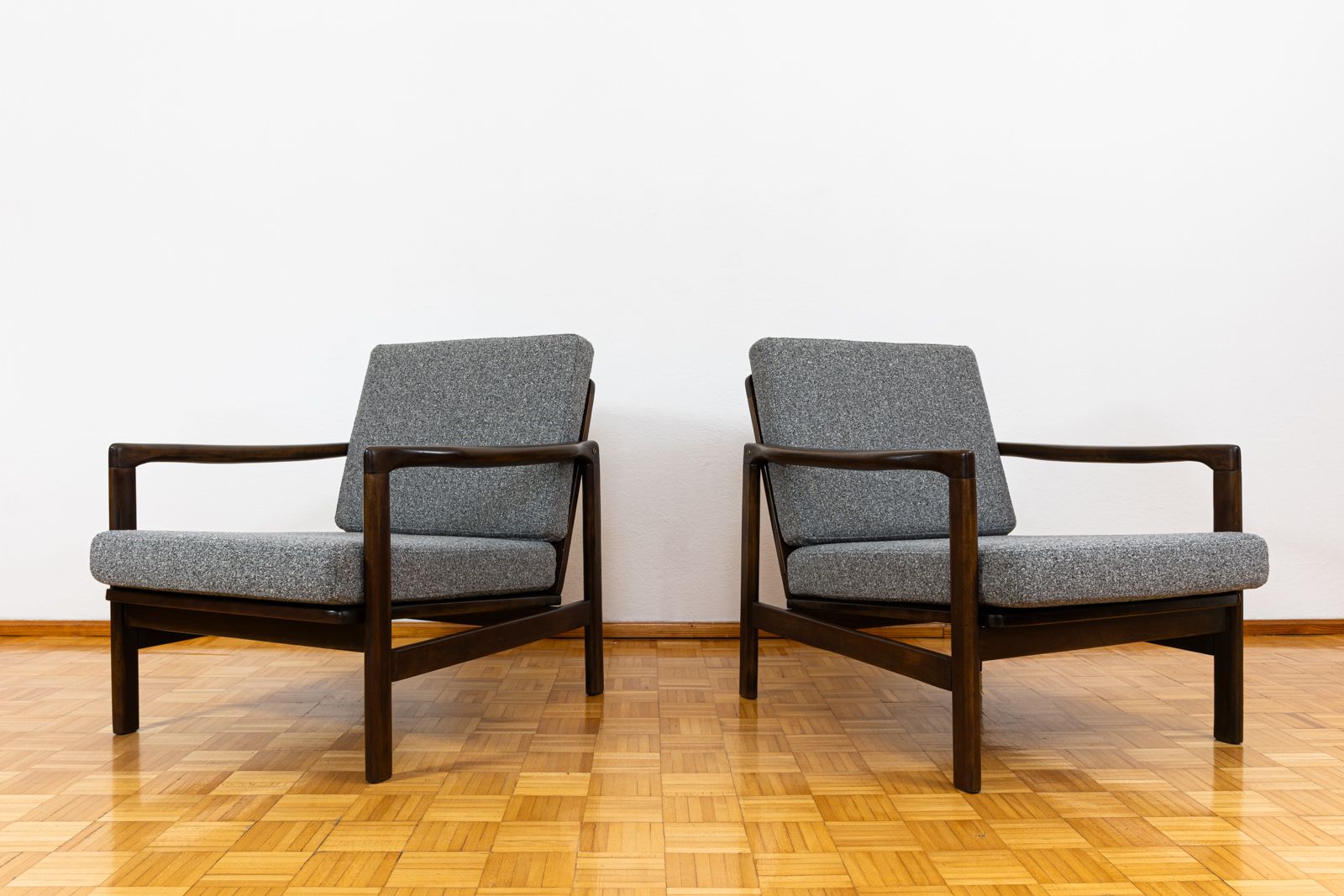 photo vinterior Mid Century Armchair B7522 By Zenon Bączyk, Poland, 1960's