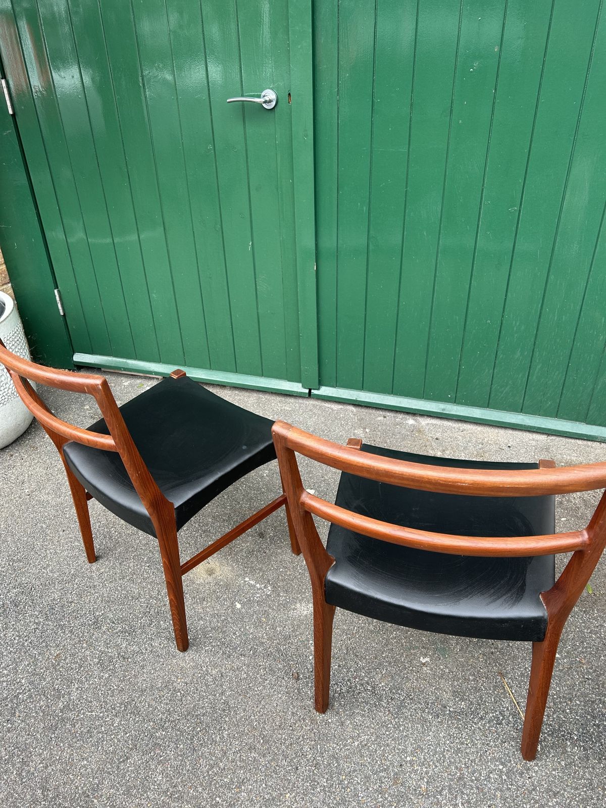 Set Of Bernhard Pedersen & Sons Rosewood Dining Chairs photo for sale
