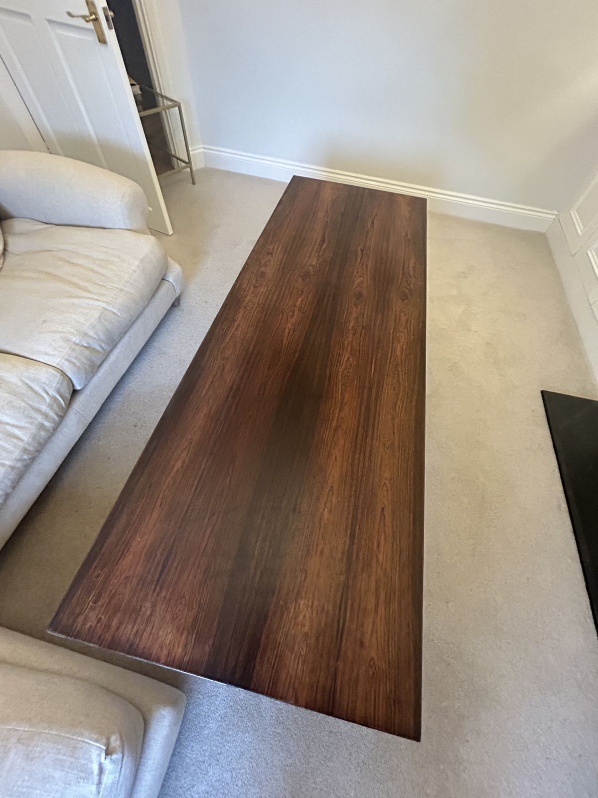 Severin Hansen Coffee Table In Rosewood For Haslev Mobelsnedkeri, Denmark 1960's photo 449.0