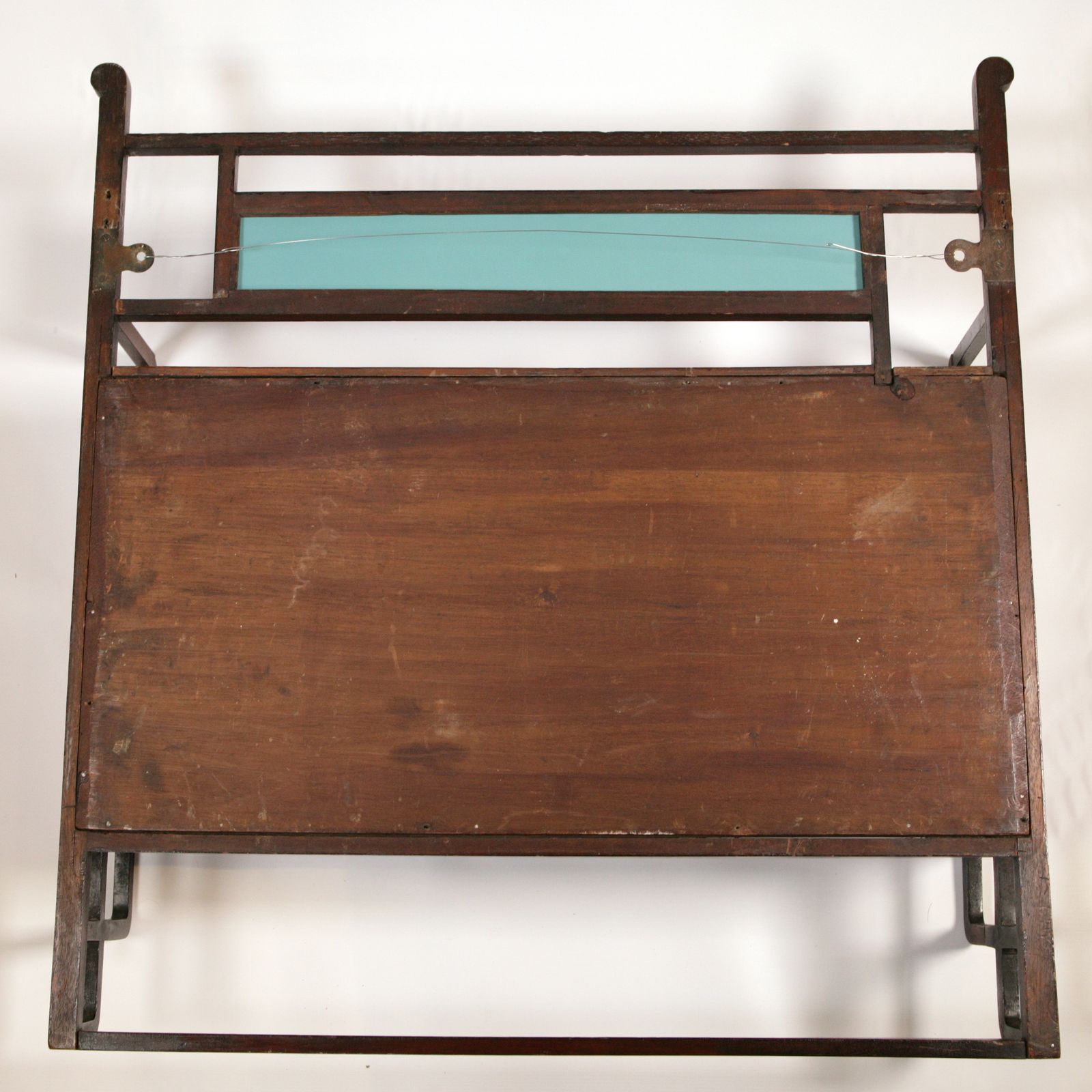 photo furniture Rare Mahogany Wall Shelves In The Manner Of E. W. Godwin